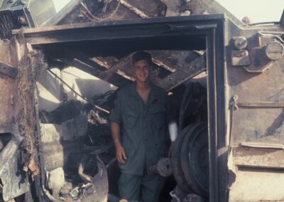 Suoi Tre Veteran 1967 in APC