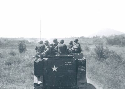 Suoi Tre Veterans 1967 on APC